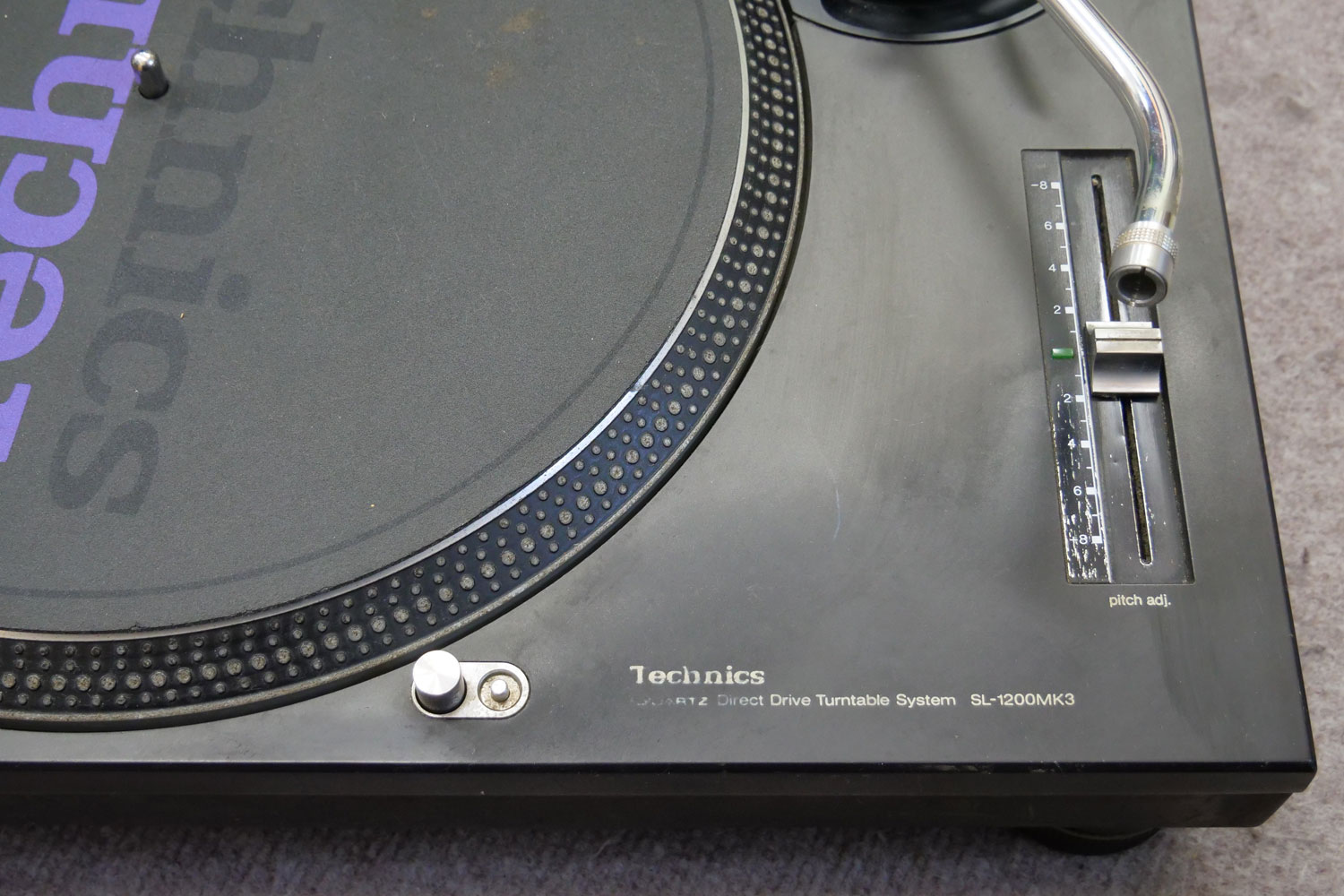 中古品】Technics/ターンテーブル/SL-1200MK3(ブラック) -DJ機材