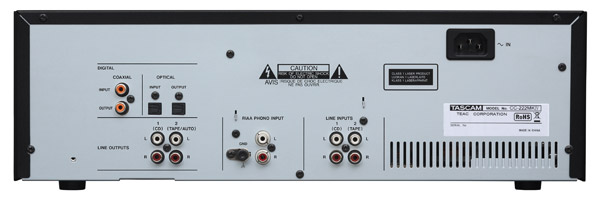TASCAM CC-222MKIVのご紹介。