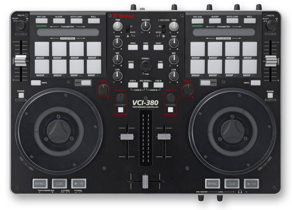 SERATO DJが無償でついてくる。ベスタクスが誇るハイグレード機VCI-380!