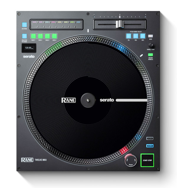 RANE/Serato,TRAKTOR,Virtual DJ対応DVS用コントローラー/TWELVE MK2