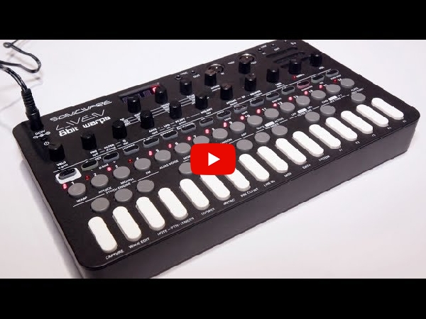 SONICWARE LIVEN 8bit warps All Black Limited Edition