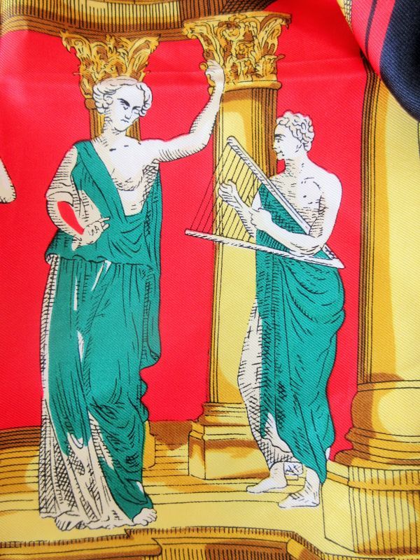 CELINE*古代ローマ風デザインのスカーフ - 乙女スタイル