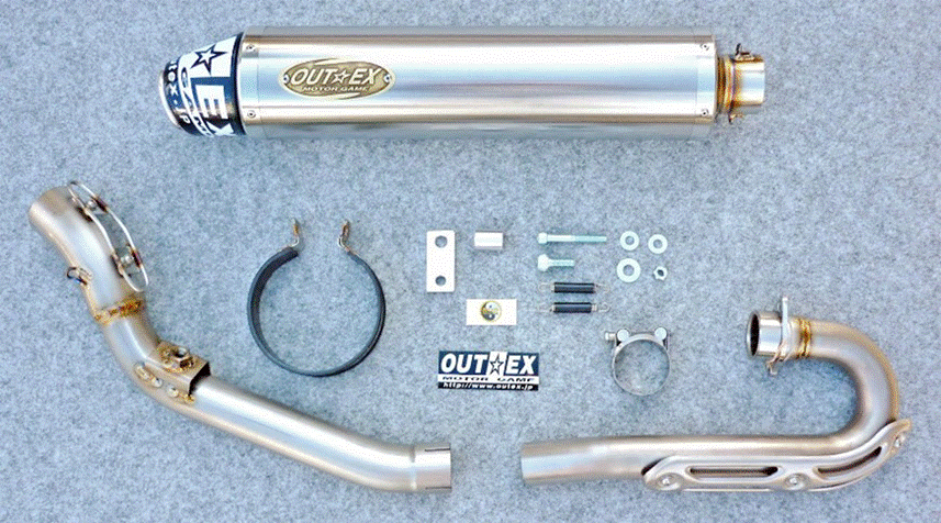WR250X WR250R バイクマフラー・パーツ 通販:OUTEX