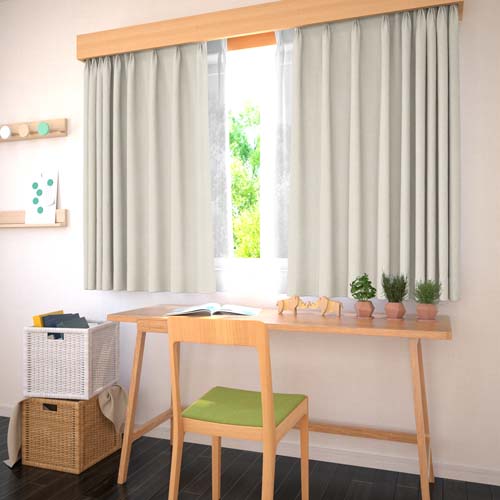 unico ドレープカーテン LINTU リンツ 幅204×丈160 レビュー】unico