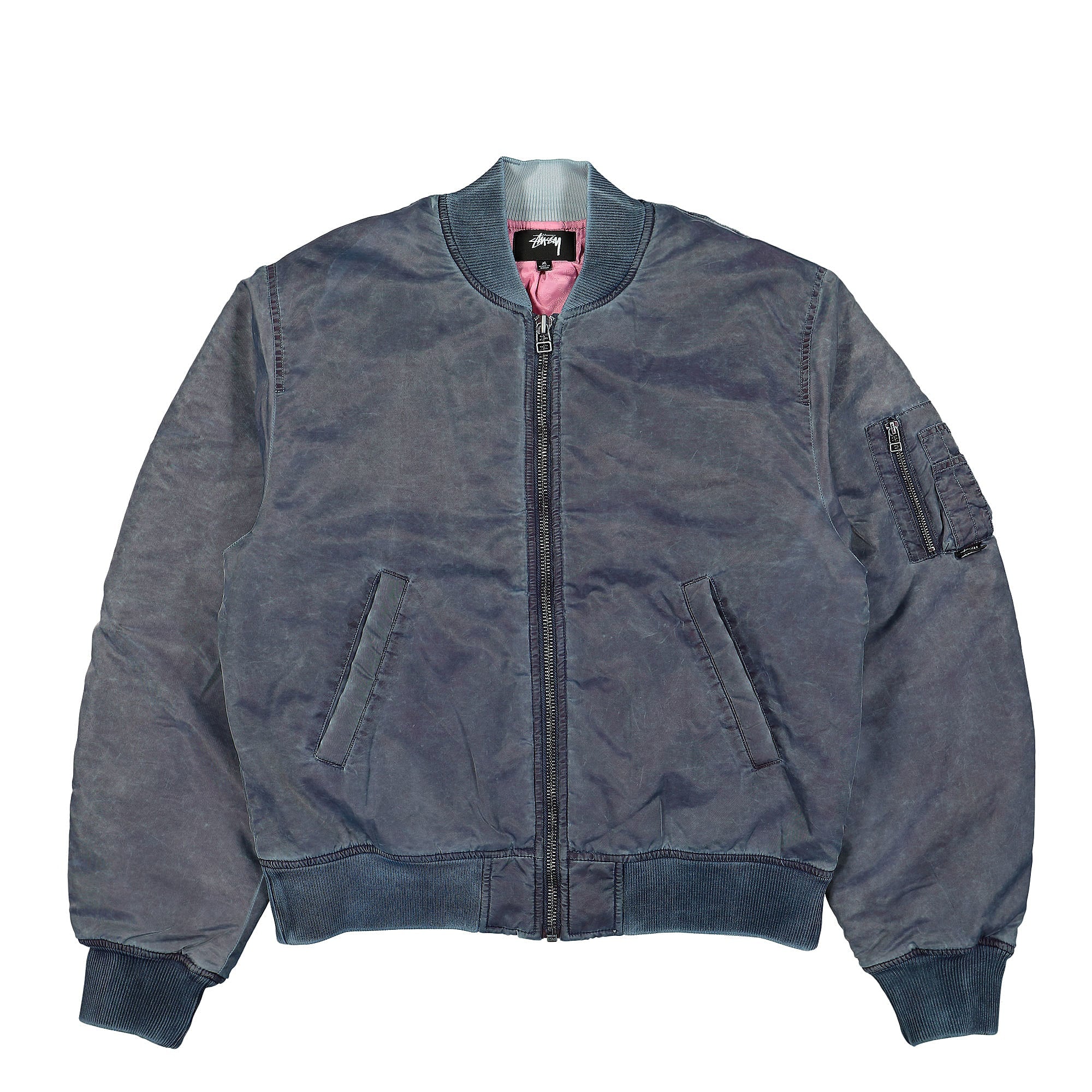Stussy Dyed Nylon Bomber Jacket 115618 / 0806 | OVERKILL