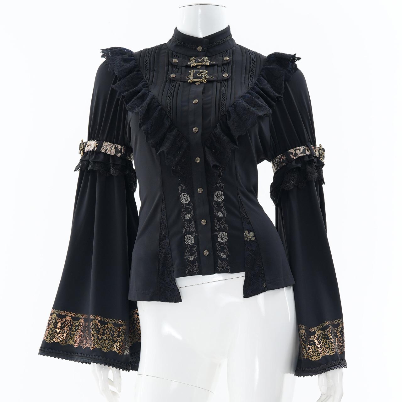 OZZON JAPAN / Larme d'Alice バックル2WAYブラウス