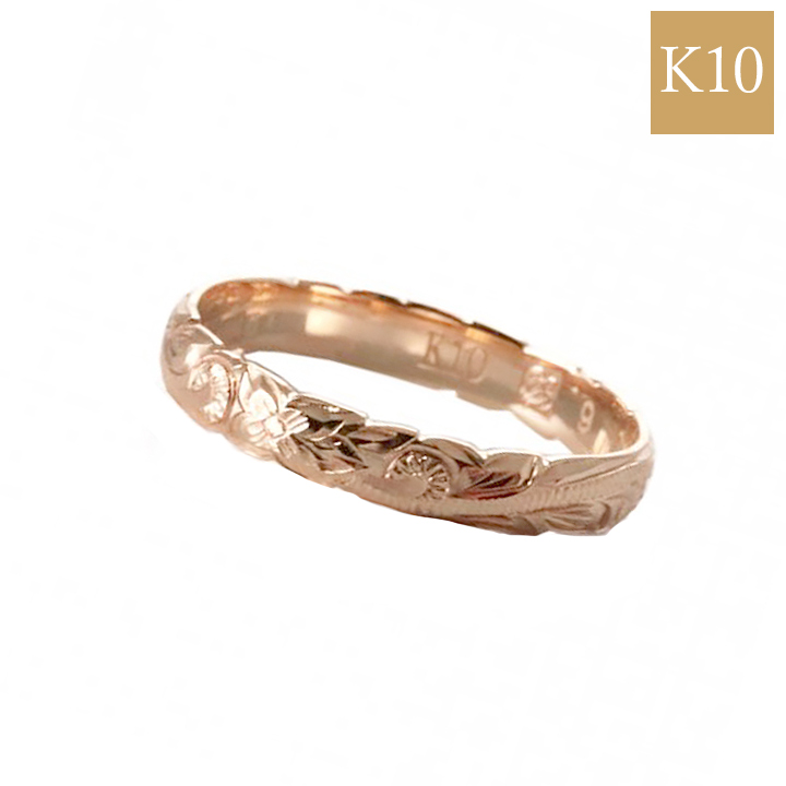 刻印対応】hoo ハワイアンジュエリー リング 太め メンズ 男性 指輪