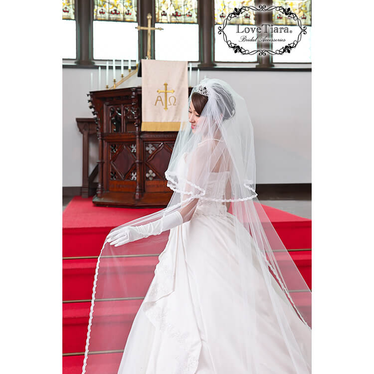 ロングベール【ノーブル】300cm｜ブライダル・ウェディング