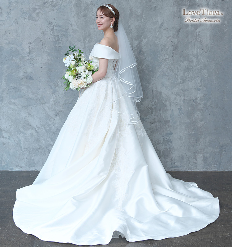 ミディアムベール【サテンパイピング】（ミドルヴェール） 通信販売