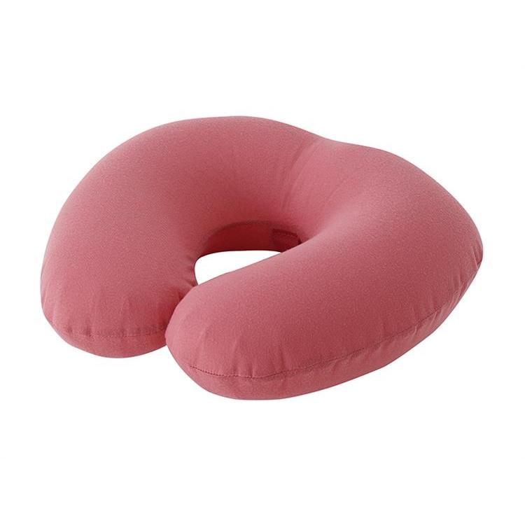 Invel ピンク ネックピロー U字型＆枕のセット(ピンク) Amazon | U字型