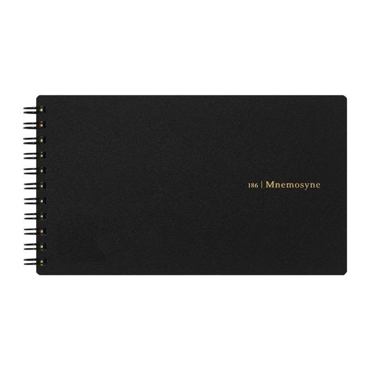 リングノート 長型 方眼 ニーモシネ ブラック: ステーショナリー