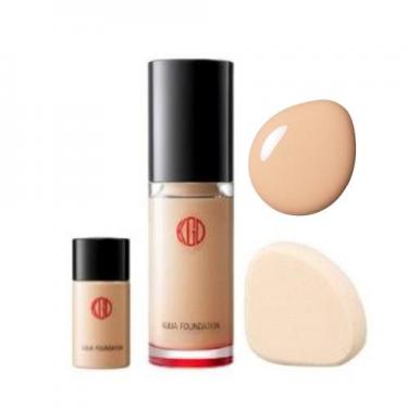 アクアファンデーション 増量セット 002 明るい肌色【数量限定】(002