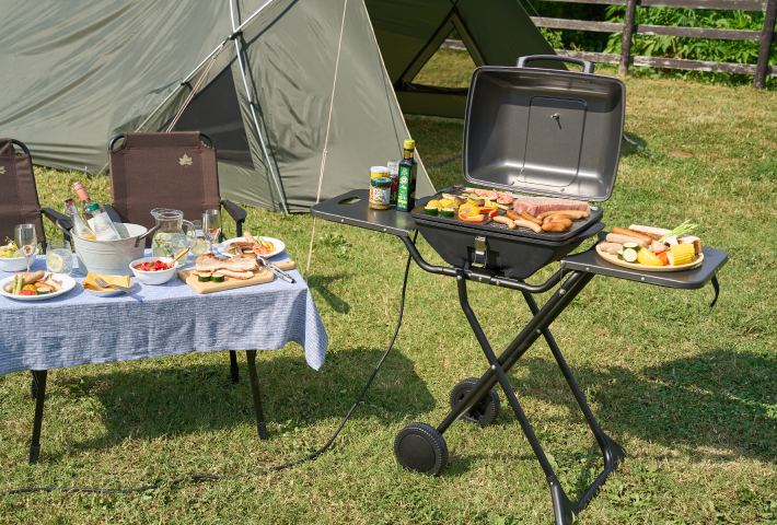 野電）エレキャン・エレグリルPRO|ギア|グリル・たき火・キャンドル