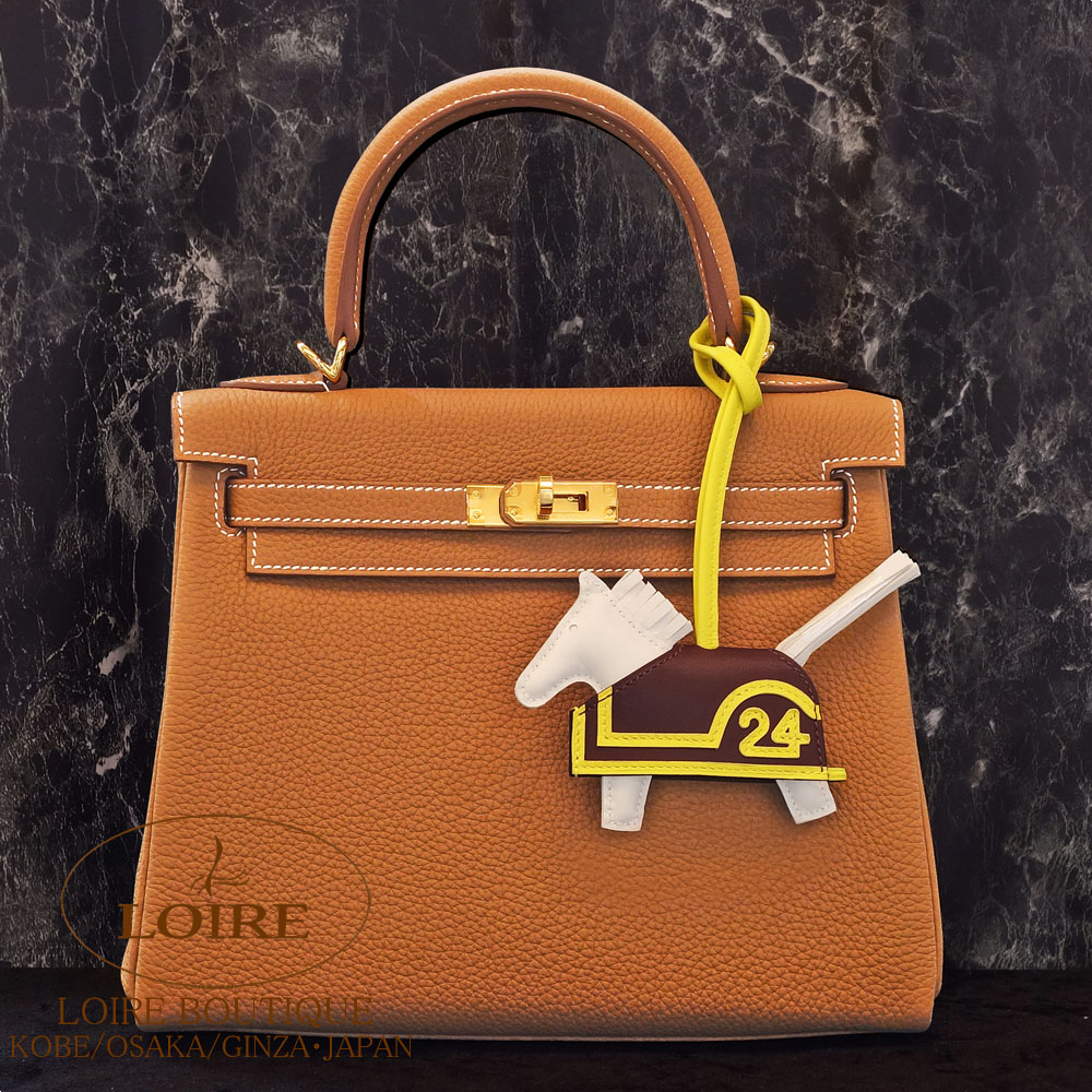 エルメス　ロデオチャーム　ロベオ24 PM エルメス ロデオチャーム ロベオ24 PM ヴェールマングローブ/クレ