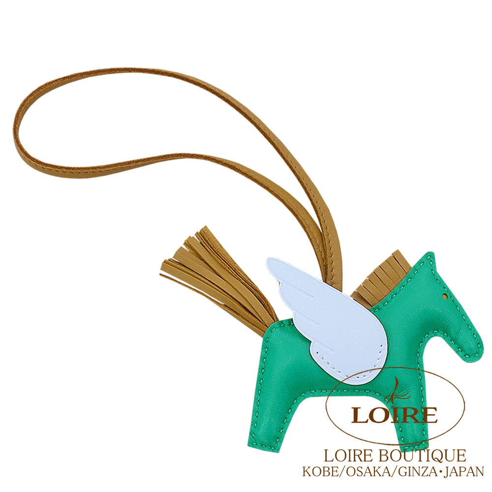 エルメスHERMESロデオペガサスPMアニョーミロブループリュム【美品】 haibanya_18193