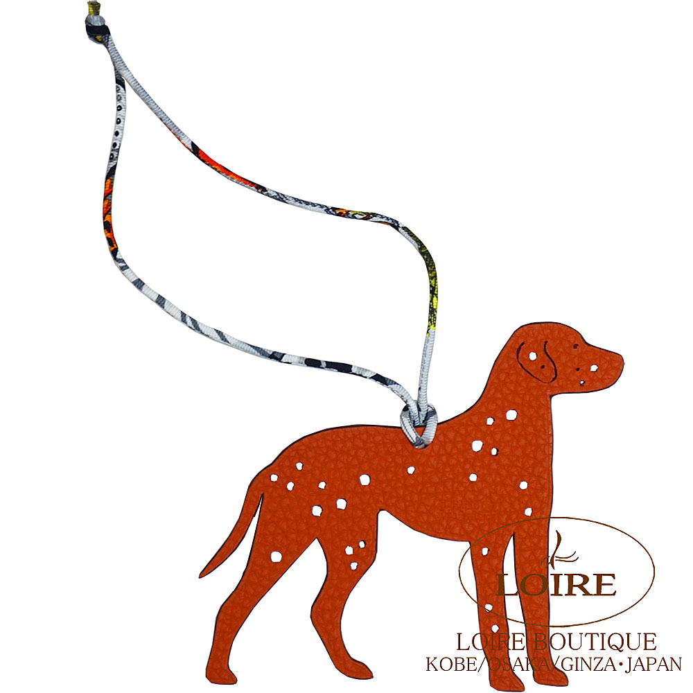 値下げ依頼可※HERMES プティアッシュチャーム　ダルメシアン 再入荷！】エルメスの プティ アッシュのダルメシアンのチャーム