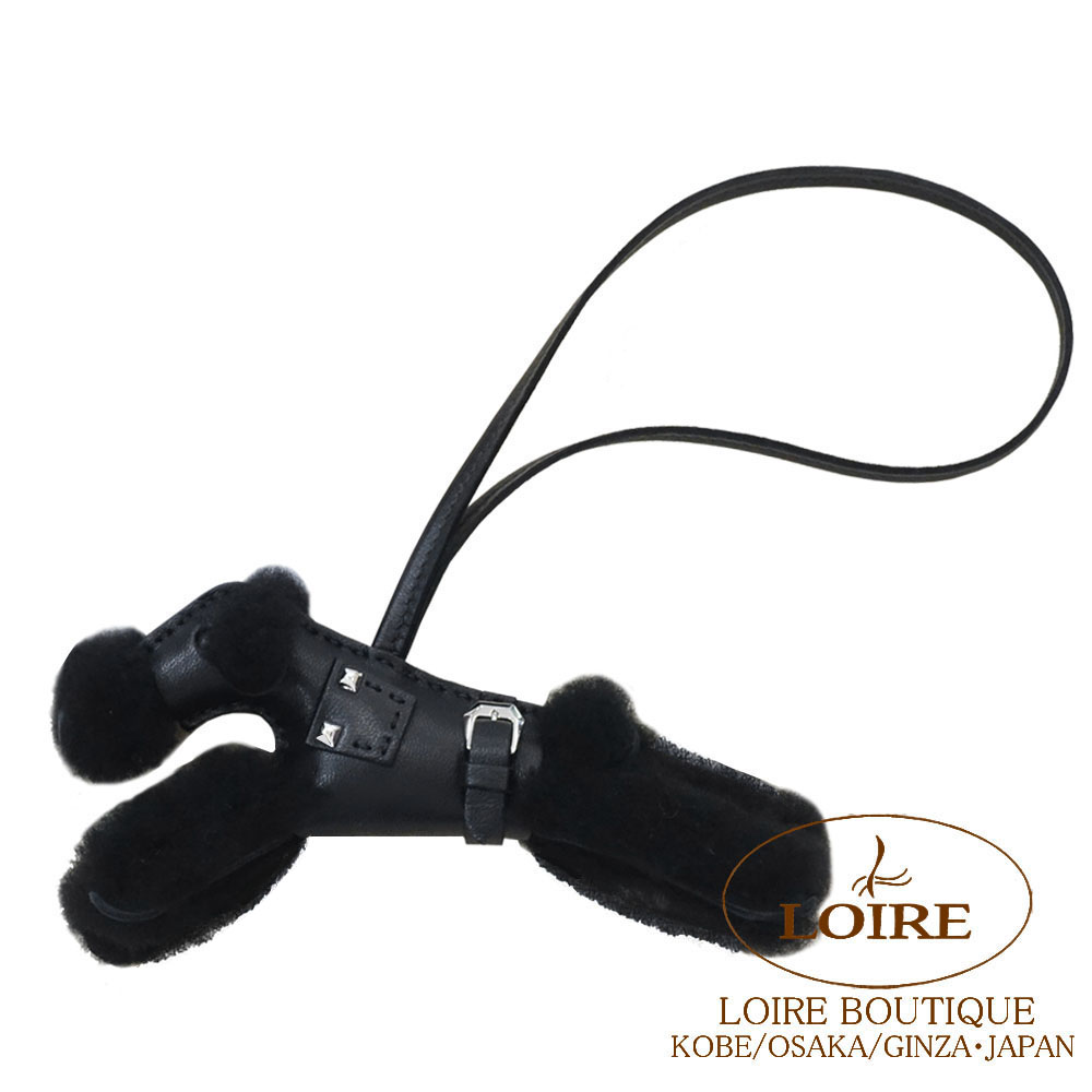 ❣️エルメス❣️HERMES✨パンクバディチャーム極美品 楽天市場】エルメス バディ パンク チャーム クロ アニオン×ムートン