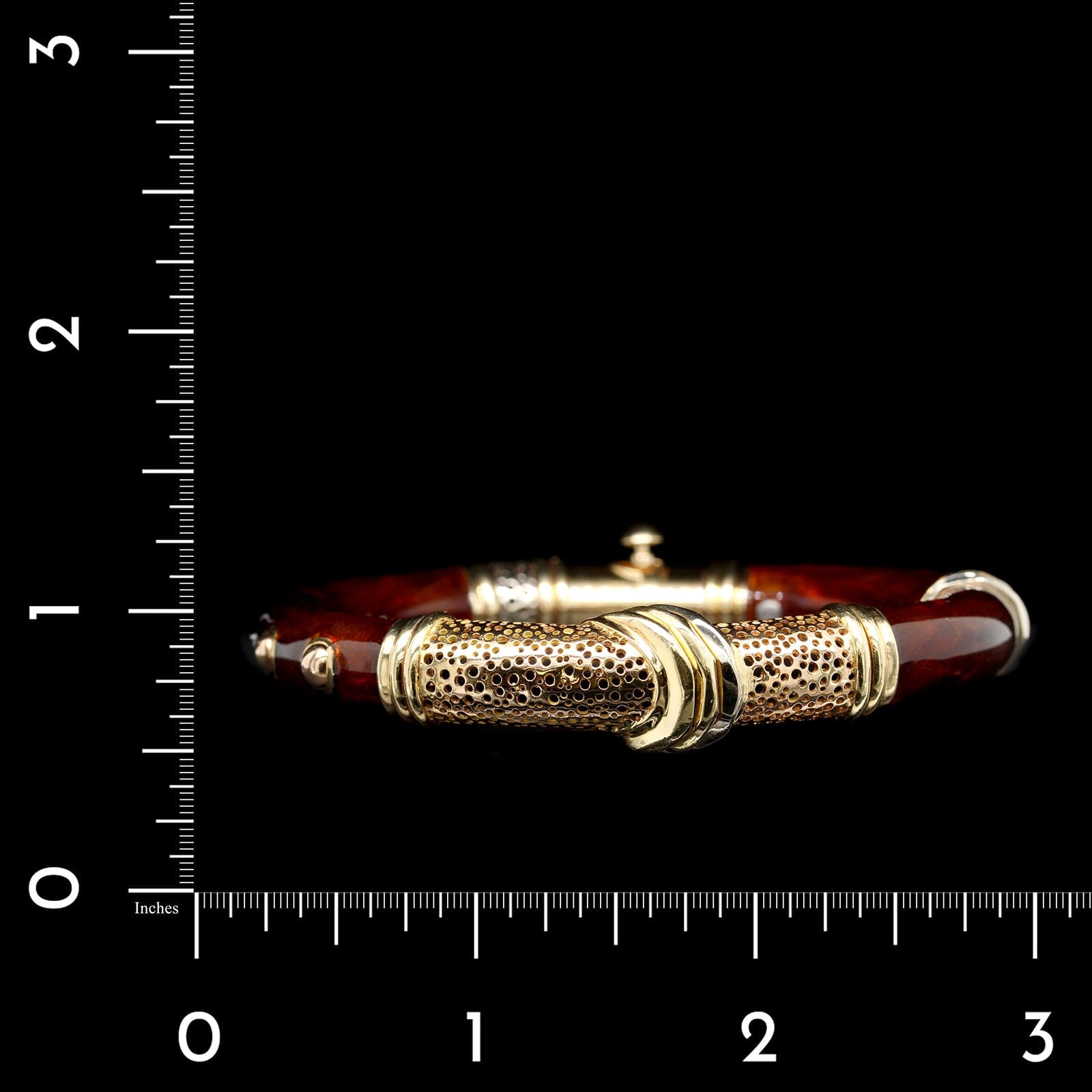 La Nouvelle Bague Sterling Silver and 18K Tricolor Gold Estate