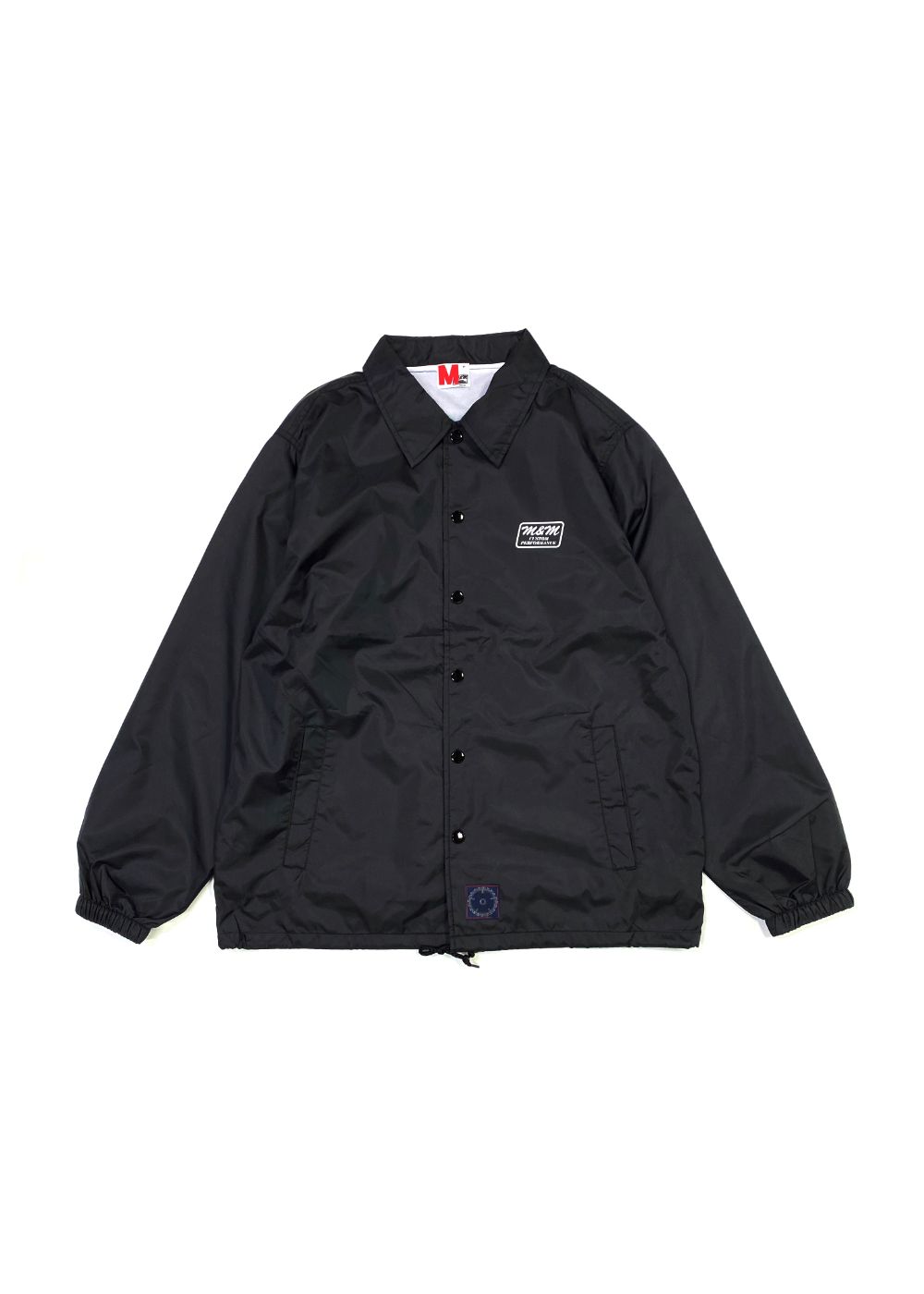 M&M CUSTOM PERFORMANCE - Coach Jacket (BLACK) / プリント コーチ
