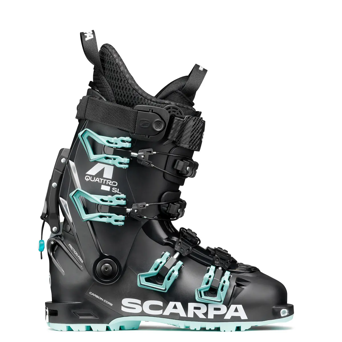 4-クアトロSL WMN(22.5 ブラック/アクア): スカルパ | ロストアロー