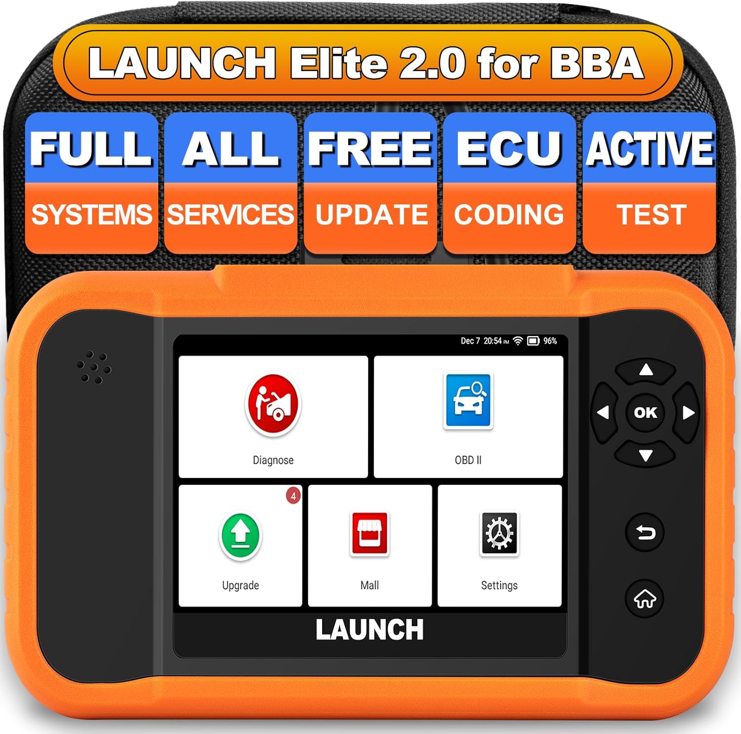 LAUNCH Creader Elite 2.0 For BMW Mercedes VW AUDI Scanner