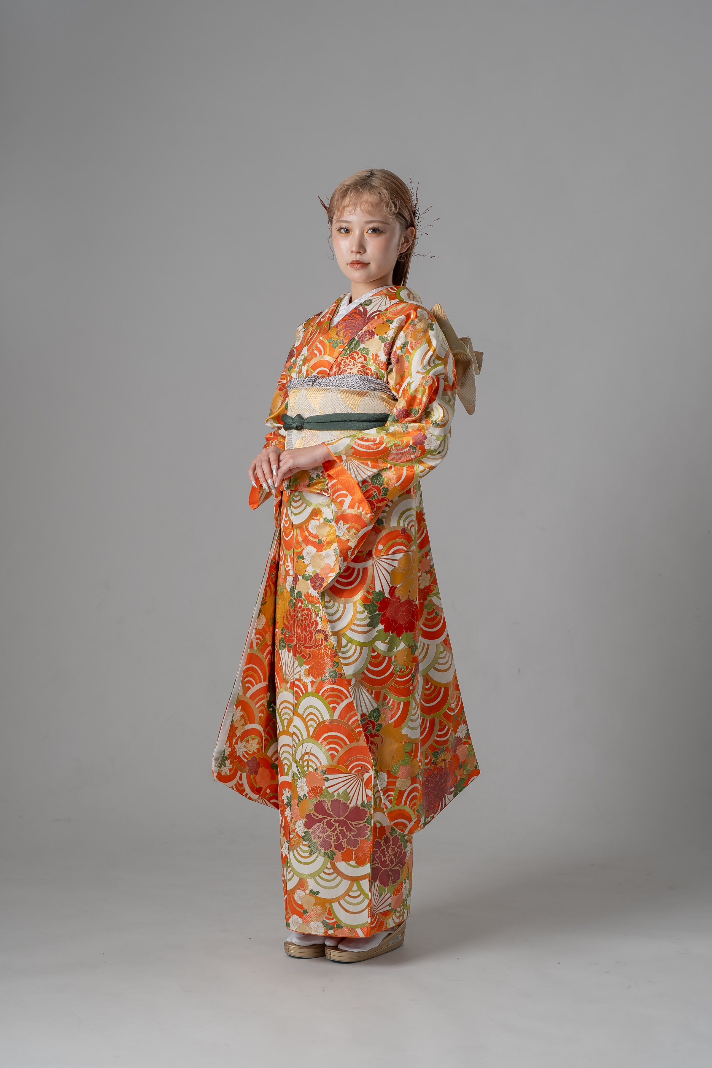 振袖0048 青海波の輝き｜ル・クローゼット