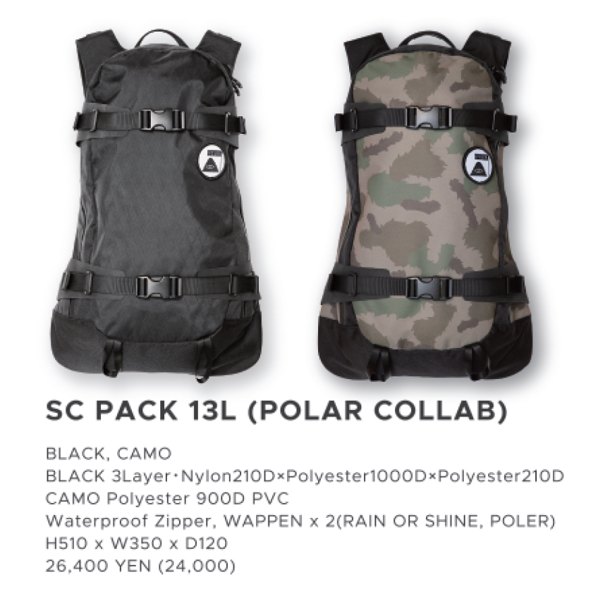 □ RAIN OR SHINE □ 2025-26 SC PACK 13L / POLER Collaboration