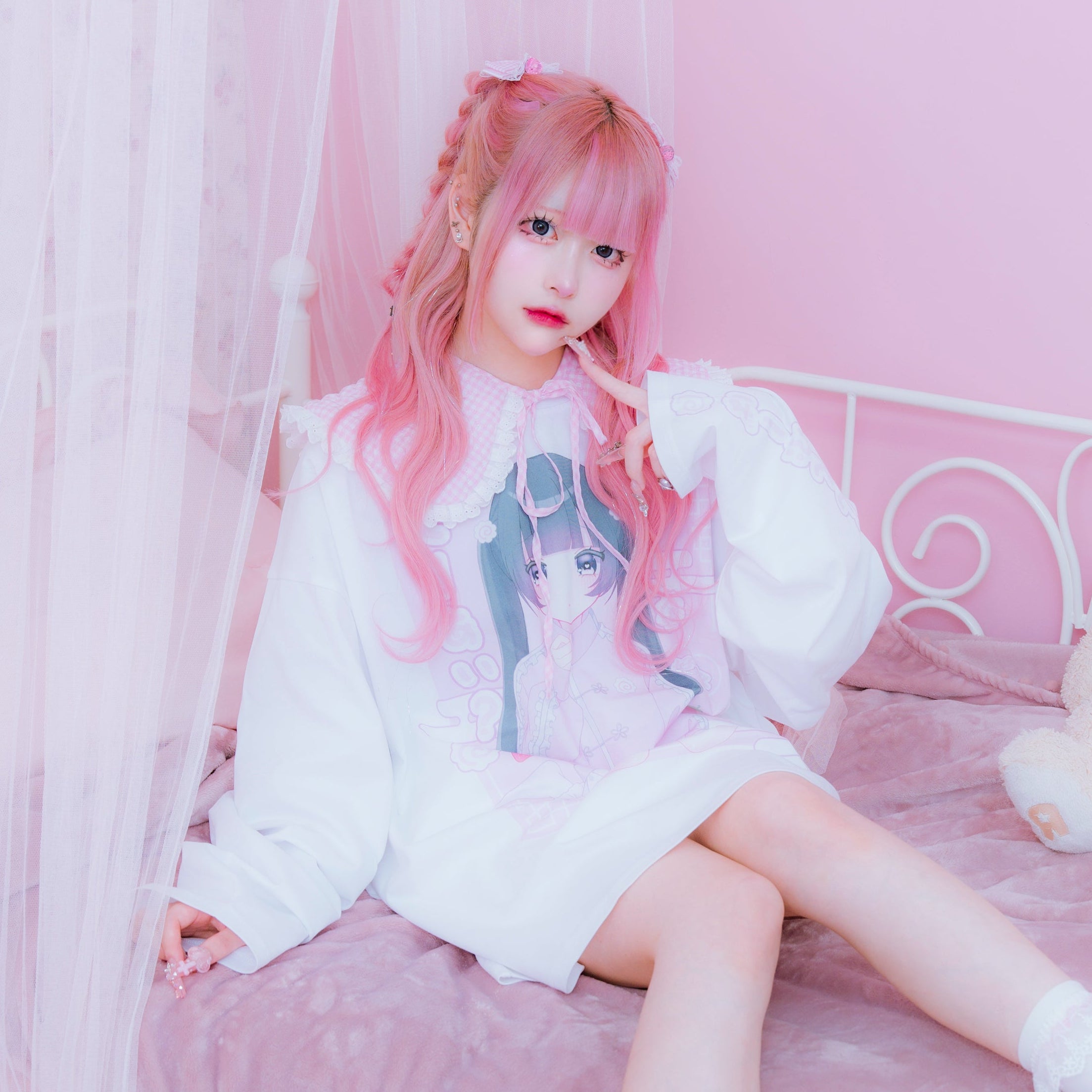 mine》ちゃおくーあいロングTシャツ- LAFARY ONLINE