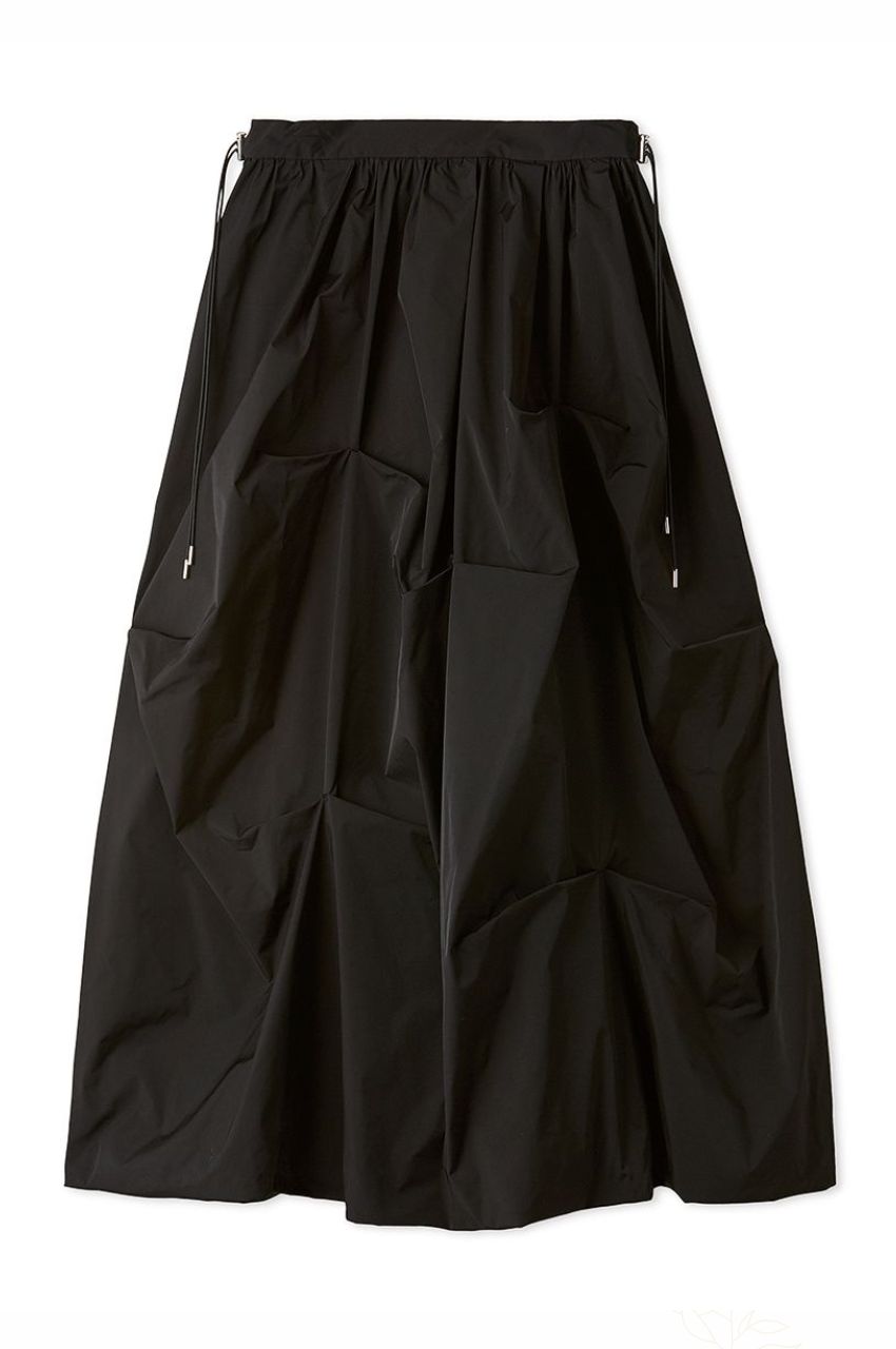 FRAY I.D - タックバルーンタフタスカート (ブラック) ポリエステル