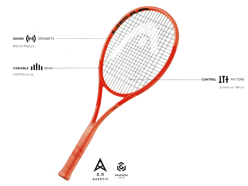 2025年モデル】ヘッド(HEAD) テニスラケット ラジカル エムピー 2025