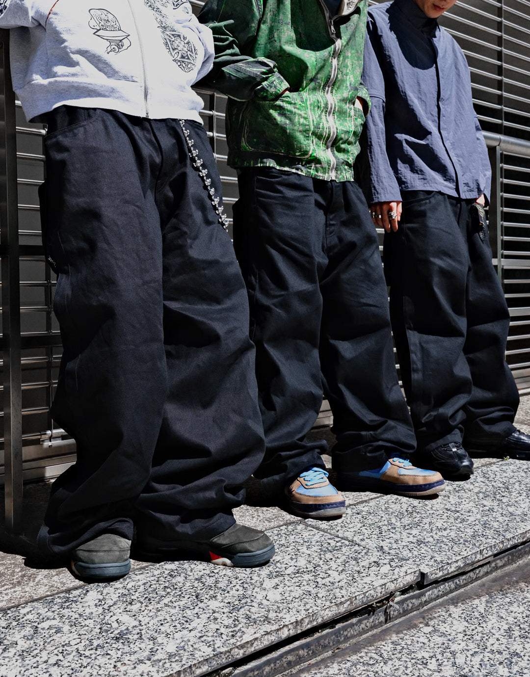 BLUE ROOM × LAID.B NIGHT VENTILATION DENIM PANTS – Laid.B