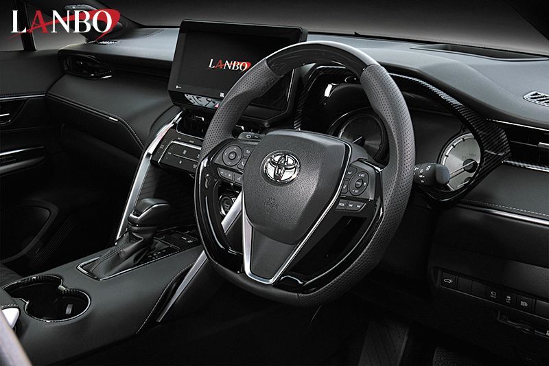 LANBO オリジナルステアリング ガングリップ ［ハリアー MXUA/AXUH80・85]