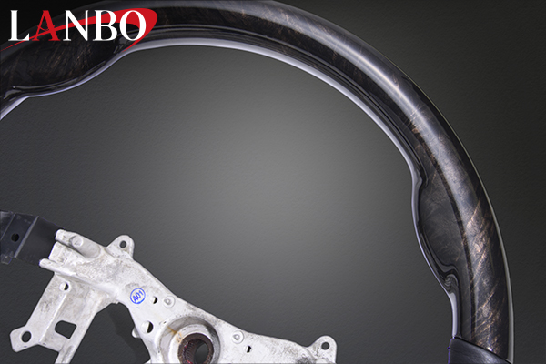 LANBO オリジナル ステアリング ガングリップ［ハイエース 200系4-8型］