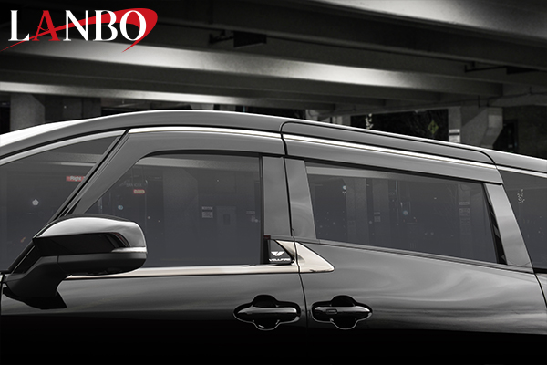 LANBO スタイリッシュサイドバイザー［アルファード／ヴェルファイア