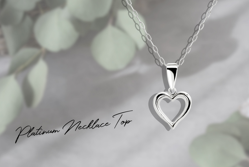 ネックレストップ ペンダントトップ ハート オープンハート レディース