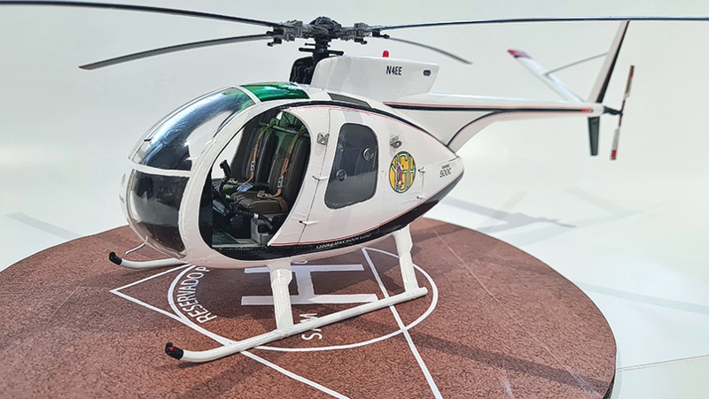 Nichimo 1/20 Hughes 500 | Large Scale Planes