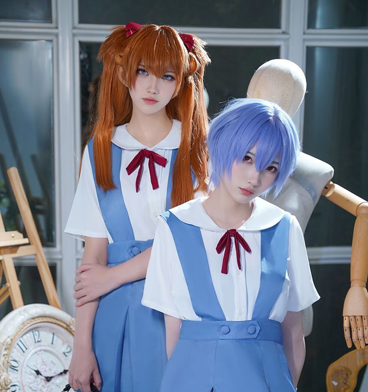 新世紀エヴァンゲリオン 惣流・アスカ・ラングレー/綾波レイ 制服基礎