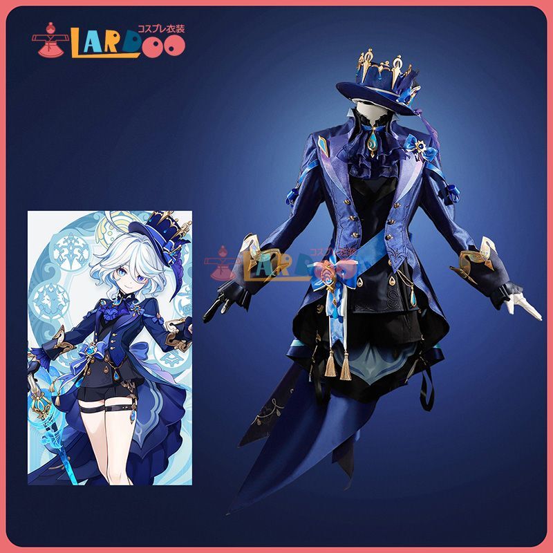 原神 Genshin フリーナ/Furina フォカロルス/Focalors 黒Ver コスプレ