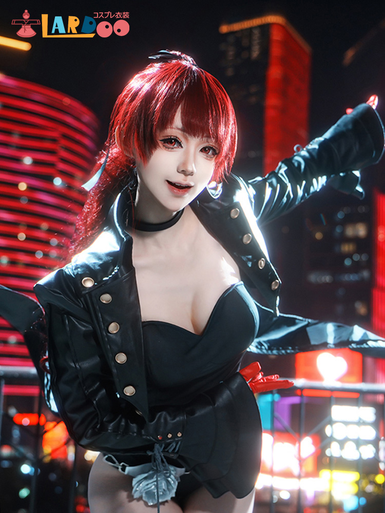 ペルソナ5 芳澤かすみ 怪盗スーツ仮面付き コスプレ衣装 コスチューム