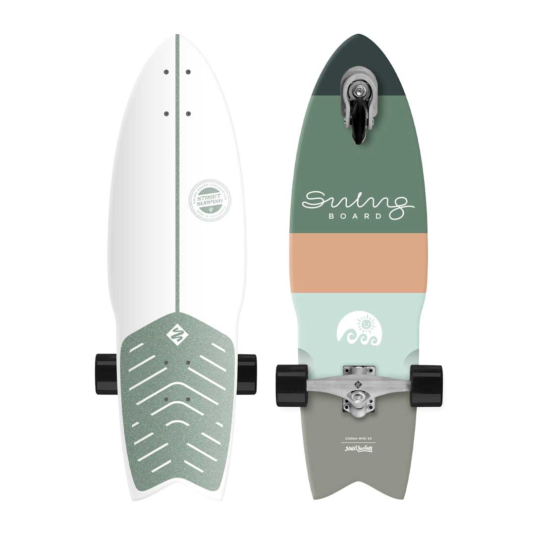 Street Surfing】SWING BOARD スイングボード MINI 30インチ - Green