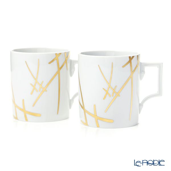 マイセン（Meissen） 剣マーク スタイル（ゴールド） マグカップ 240ml