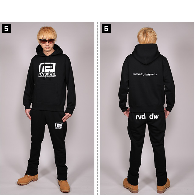リバーサル) reversal BIG MARK SWEAT PARKA SET UP (SET UP)(rvbs036