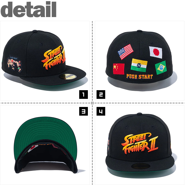 ニューエラ) NEWERA 59FIFTY STREET FIGHTER II ストリートファイター