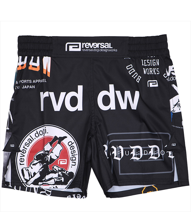 リバーサル) reversal ALL STAR FIGHT SHORTS (SHORT LENGTH NO POCKET