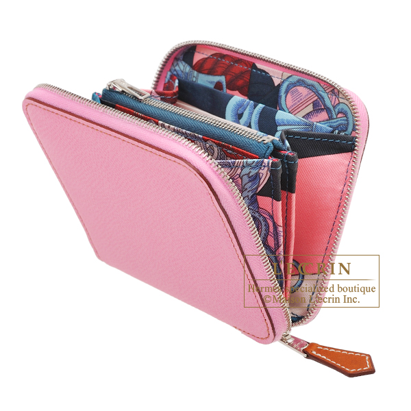 エルメス アザップ シルクイン コンパクト ピンク/ コルヴェール