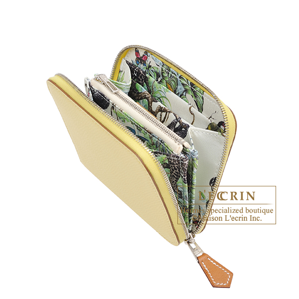 エルメス アザップ シルクイン コンパクト ジョーヌプッサン/ ナタ