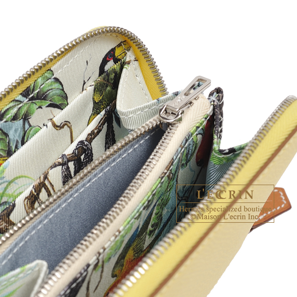 エルメス アザップ シルクイン コンパクト ジョーヌプッサン/ ナタ