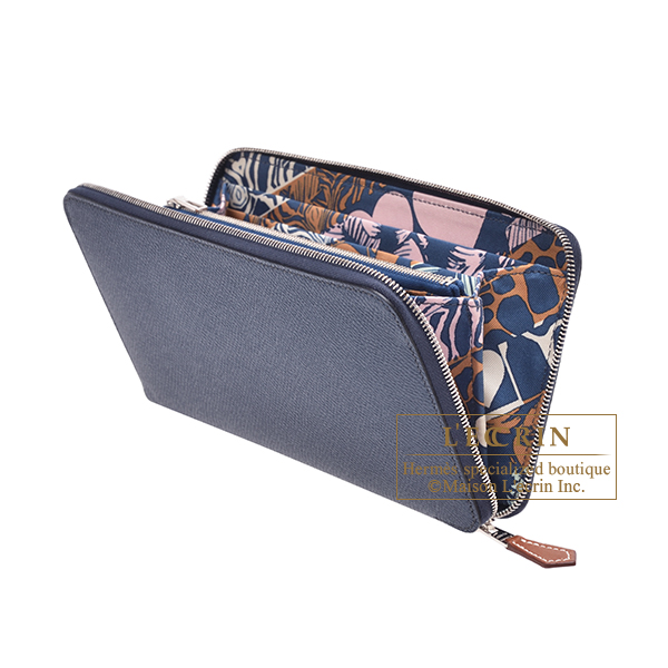 エルメス アザップ シルクイン ロング ブルードプリュス/ ブルー