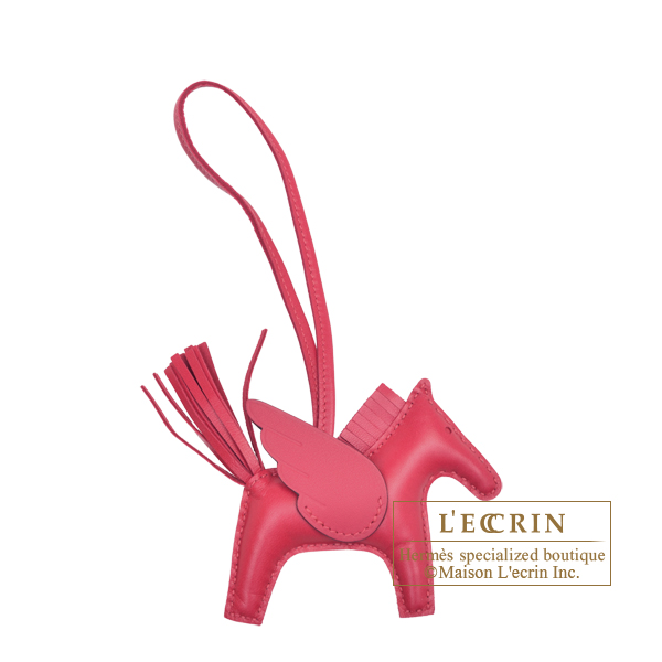 エルメス ロデオチャームペガサスPM フランボワーズ アニョーミロ