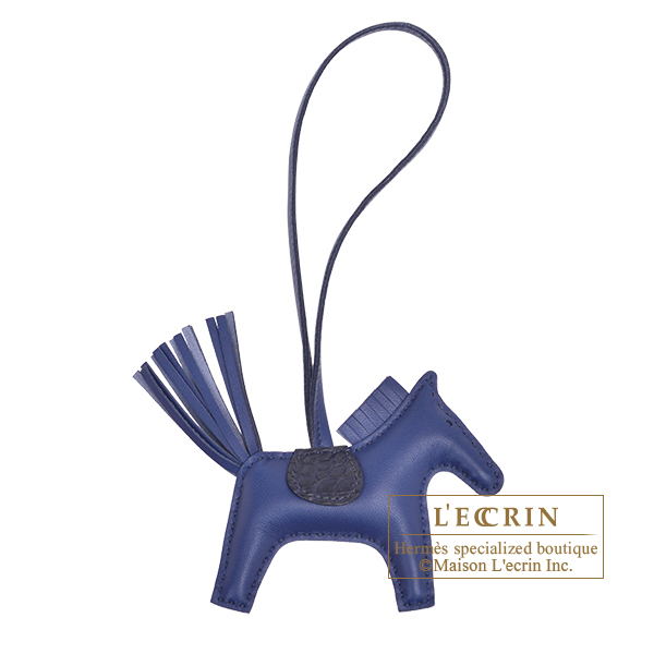 エルメス ロデオチャームタッチPM ブルーサフィール/ マリン